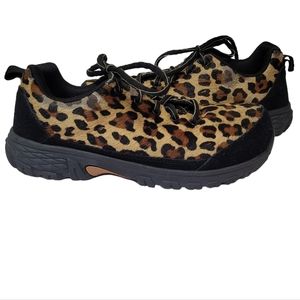 Nautilus Leopard Print Safety Shoes